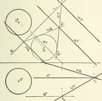 An illustration from Descriptive geometry (1918)