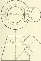 An illustration from Descriptive geometry (1918)
