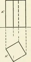 An illustration from Descriptive geometry (1918)