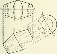 An illustration from Descriptive geometry (1918)