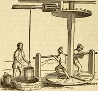An illustration from A descriptive and historical account of hydraulic and other machines for raising water (1850)