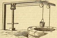 An illustration from A descriptive and historical account of hydraulic and other machines for raising water (1850)
