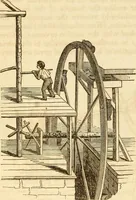 An illustration from A descriptive and historical account of hydraulic and other machines for raising water (1850)