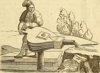 An illustration from A descriptive and historical account of hydraulic and other machines for raising water (1850)