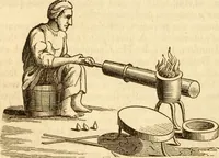 An illustration from A descriptive and historical account of hydraulic and other machines for raising water (1850)