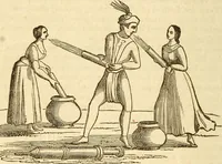 An illustration from A descriptive and historical account of hydraulic and other machines for raising water (1850)