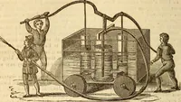 An illustration from A descriptive and historical account of hydraulic and other machines for raising water (1850)