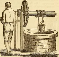 An illustration from A descriptive and historical account of hydraulic and other machines for raising water (1850)