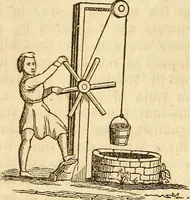 An illustration from A descriptive and historical account of hydraulic and other machines for raising water (1850)