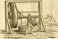 An illustration from A descriptive and historical account of hydraulic and other machines for raising water (1850)