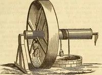 An illustration from A descriptive and historical account of hydraulic and other machines for raising water (1850)
