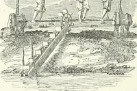 Picture 50 of 178 from A descriptive and historical account of hydraulic and other machines for raising water, ancient and modern : with observations on various subjects connected with the mechanic arts: including the progressive development of the steam engine (1876), leaf 164