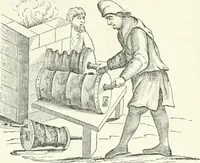 Picture 78 of 178 from A descriptive and historical account of hydraulic and other machines for raising water, ancient and modern : with observations on various subjects connected with the mechanic arts: including the progressive development of the steam engine (1876), leaf 254