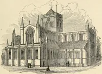 An illustration from Descriptive and historical notices of some remarkable Northumbrian, castles, churches, and antiquities ... With biographical notices of eminent persons (1852)