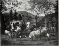 An illustration from A descriptive and illustrated catalogue of 150 paintings by old masters of the Dutch, Flemish, German, Italian, Spanish and French schools from the Kleinberger Galleries (1911)