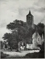 An illustration from A descriptive and illustrated catalogue of 150 paintings by old masters of the Dutch, Flemish, German, Italian, Spanish and French schools from the Kleinberger Galleries (1911)