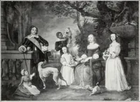 An illustration from A descriptive and illustrated catalogue of 150 paintings by old masters of the Dutch, Flemish, German, Italian, Spanish and French schools from the Kleinberger Galleries (1911)