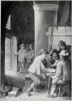 An illustration from A descriptive and illustrated catalogue of 150 paintings by old masters of the Dutch, Flemish, German, Italian, Spanish and French schools from the Kleinberger Galleries (1911)