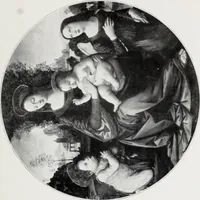 An illustration from A descriptive and illustrated catalogue of 150 paintings by old masters of the Dutch, Flemish, German, Italian, Spanish and French schools from the Kleinberger Galleries (1911)