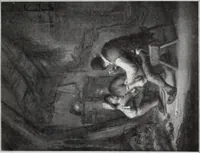 An illustration from A descriptive and illustrated catalogue of 150 paintings by old masters of the Dutch, Flemish, German, Italian, Spanish and French schools from the Kleinberger Galleries (1911)