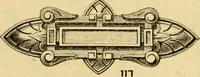 An illustration from Descriptive price list of patented artificial wood ornaments, for furniture manufacturers, architects, builders, interior decorators, stair builders, car builders, organ manufacturers, steamboat builders, etc. etc. (1871)
