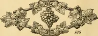 An illustration from Descriptive price list of patented artificial wood ornaments, for furniture manufacturers, architects, builders, interior decorators, stair builders, car builders, organ manufacturers, steamboat builders, etc. etc. (1871)