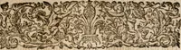 An illustration from De scriptoribvs ecclesiasticis liber vnvs, cvm adivnctis indicibvs vndecim, & breui chronologia ab orbe condito vsque ad annum M.DC.XII .. (1613)