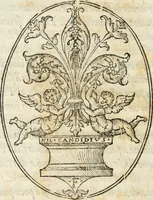 An illustration from Descritione della pompa fvnerale fatta nelle esseqvie del sermo. sig. Cosimo de' Medici, gran duca di Toscana : nell' alma città di Fiorenza il giorno xvij. di maggio dell' anno MDLXXIIII (1574)