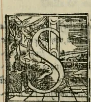 An illustration from Descrittione de i lvoghi sacri della citta di Napoli : con li fondatori di essi, reliqvie, sepoltvre, et epitaphii scelti che in qvelle si ritrovano ... (1560)