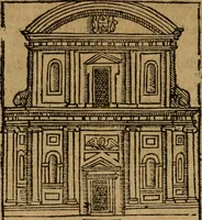 Picture 50 of 366 from Descrittione di Roma antica e moderna : nella quale si contengono chiese, monasterij, hospedali, compagnie, collegij e seminarij, tempij, teatri, anfiteatri, naumachie, cerchi, fori, curie, palazzi, e statue, librerie, musei, pitture, sculture, & i nomi de gli artefici : indice de'sommi pontefici, imperatori e duchi : con due copiosissime tauole (1643), leaf 123