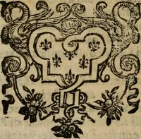 An illustration from Descrittione di Roma antica e moderna : nella quale si contengono chiese, monasterij, hospedali, compagnie, collegij e seminarij, tempij, teatri, anfiteatri, naumachie, cerchi, fori, curie, palazzi, e statue, librerie, musei, pitture, sculture, & i nomi de gli artefici : indice de'sommi pontefici, imperatori e duchi : con due copiosissime tauole (1643)