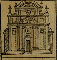 Picture 20 of 366 from Descrittione di Roma antica e moderna : nella quale si contengono chiese, monasterij, hospedali, compagnie, collegij e seminarij, tempij, teatri, anfiteatri, naumachie, cerchi, fori, curie, palazzi, e statue, librerie, musei, pitture, sculture, & i nomi de gli artefici : indice de'sommi pontefici, imperatori e duchi : con due copiosissime tauole (1643), leaf 58