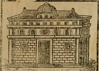 Picture 28 of 366 from Descrittione di Roma antica e moderna : nella quale si contengono chiese, monasterij, hospedali, compagnie, collegij e seminarij, tempij, teatri, anfiteatri, naumachie, cerchi, fori, curie, palazzi, e statue, librerie, musei, pitture, sculture, & i nomi de gli artefici : indice de'sommi pontefici, imperatori e duchi : con due copiosissime tauole (1643), leaf 71