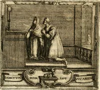 An illustration from Descrizion delle feste fatte in Firenze per la canonizzazione di Sto. Andrea Corsini (1632)