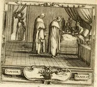 An illustration from Descrizion delle feste fatte in Firenze per la canonizzazione di Sto. Andrea Corsini (1632)