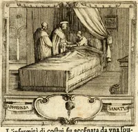 An illustration from Descrizion delle feste fatte in Firenze per la canonizzazione di Sto. Andrea Corsini (1632)