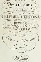 An illustration from Descrizione della celebre Certosa presso Pavia (1823)