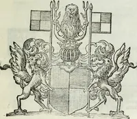 An illustration from Descrizione della provincia del Mugello con la carta geografica del medesimo : aggiuntavi un'antica cronica della nobil famiglia da Lutiano creduta di consorteria delli Ubaldini già signori dell'istesso Mugello (1748)