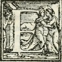 An illustration from Descrizione della entrata della serenissima regina Giovanna d'Avstria et dell'apparato, fatto in Firenze nella venuta, & per le felicissime nozze di Sua Altezza et dell'illustrissimo, & eccellentissimo s. Don Francesco de Medici, principe di Fiorenza, & di Siena (1566)
