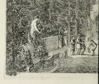 An illustration from Descrizione della regia villa, fontane, e fabbriche di Pratolino (1742)