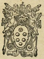 Picture 1 of 2 from Descrizione dell'essequie di Papa Lione XI : celebrate nel Duomo di Firenze da' signori operai, d'ordine del serenissimo gran duca (1605), leaf 5