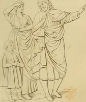 Picture 8 of 9 from Descrizione delle pitture del Campo Santo di Pisa coll' indicazione dei monumenti ivi raccolt (1837), leaf 195