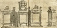 An illustration from Descrizione del regale apparato per le nozze della serenissima Madama Cristina di Loreno, moglie del serenissimo don Ferdinando Medici, III. granduca di Toscana (1589)