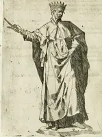 An illustration from Descrizione del regale apparato per le nozze della serenissima Madama Cristina di Loreno, moglie del serenissimo don Ferdinando Medici, III. granduca di Toscana (1589)