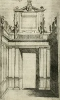An illustration from Descrizione del regale apparato per le nozze della serenissima Madama Cristina di Loreno, moglie del serenissimo don Ferdinando Medici, III. granduca di Toscana (1589)