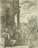 An illustration from Descrizione del regale apparato per le nozze della serenissima Madama Cristina di Loreno, moglie del serenissimo don Ferdinando Medici, III. granduca di Toscana (1589)