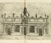 Picture 54 of 87 from Descrizione del regale apparato per le nozze della serenissima Madama Cristina di Loreno, moglie del serenissimo don Ferdinando Medici, III. granduca di Toscana (1589), leaf 150
