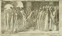 An illustration from Descrizione del regale apparato per le nozze della serenissima Madama Cristina di Loreno, moglie del serenissimo don Ferdinando Medici, III. granduca di Toscana (1589)