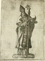 An illustration from Descrizione del regale apparato per le nozze della serenissima Madama Cristina di Loreno, moglie del serenissimo don Ferdinando Medici, III. granduca di Toscana (1589)
