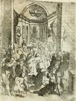 An illustration from Descrizione del regale apparato per le nozze della serenissima Madama Cristina di Loreno, moglie del serenissimo don Ferdinando Medici, III. granduca di Toscana (1589)